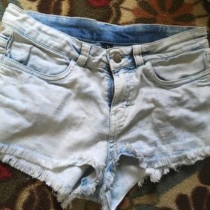 H&M Denim shorts  pre owned.